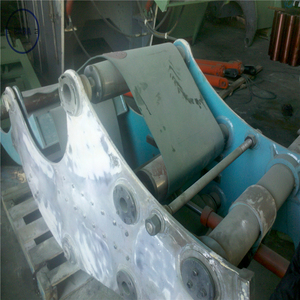 Màu xanh lá cây nhiều lớp cao su Con lăn wrapper băng tải - Product Image 2