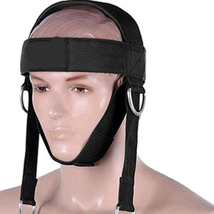 Imbracatura portatile in acciaio inossidabile per allenamento muscolare del collo con catena per sollevamento pesi in palestra e allenamento della forza del collo - Product Image 3