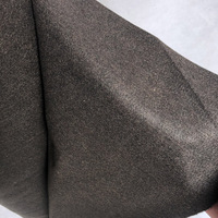 Feutre non tissé aiguilleté 100% polyester Ripstop respirant pour le bon maintien des cols de manteaux
