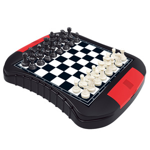 2024 giocattolo educativo interattivo 6-in-1 portatile per i bambini di plastica classico degli <span class=keywords><strong>scacchi</strong></span> e dei giochi di carte impostati per il gioco della famiglia - Product Image 2