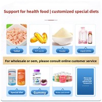 Tabletas Masticables de Vitamina C con Astaxantina de Haematococcus Pluvialis, Semilla de Uva y Niacinamida, Marca OEM Personalizada, Color Azul, Hechas en Shandong