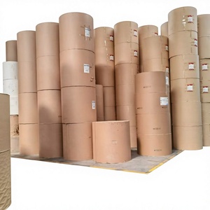 Rollos de Papel Kraft Marrón Ecológicos y Seguros para Alimentos con Recubrimiento de PE Personalizables para Vasos de Papel - Product Image 1