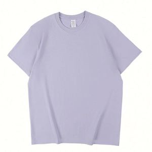 Design Custom logo Pure Cotton T-<b>shirt</b> High Quality Solid Color Casual Style logo Custom Design - Product Image 1