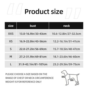 Arnés de Perro Tipo Chaleco Cómodo de Poliéster a Prueba de Explosiones, Arnés Anti-Escape para Mascotas, Correa para Perro - Product Image 6