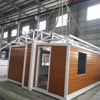 XH Modulaire Salon 20ft Pliable En Acier Conteneur D'expédition Maison Smart Home Kit 3 Chambres Préfabriqué Panneau Sandwich Salle De Bains
