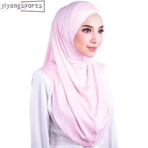 Nouveau meilleur Niqab Nikab couverture de cou complète plissé instantané une pièce écharpes logo personnalisé luxe châle musulman Hijab femmes écharpe - Product Image 4