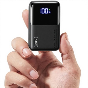 <span class=keywords><strong>Cargador</strong></span> Portátil Ultra Mini INIU de 10000mAh, Carga Rápida de 45W, Doble USB-C/USB-A, Pantalla Digital, Banco de Energía de Viaje Seguro para Vuelos - Product Image 1