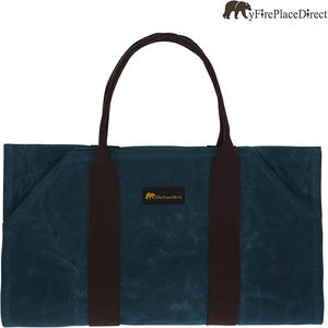 Sac de transport pour bûches de bois, grand, robuste, fabriqué en usine, pour cheminées, accessoires de poêle à bois et sacs de rangement - Product Image 2
