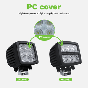 Faro LED ovalado de alta luminosidad para tractor, camión, minería, SUV, con carcasa de aluminio, luz todoterreno - Product Image 5