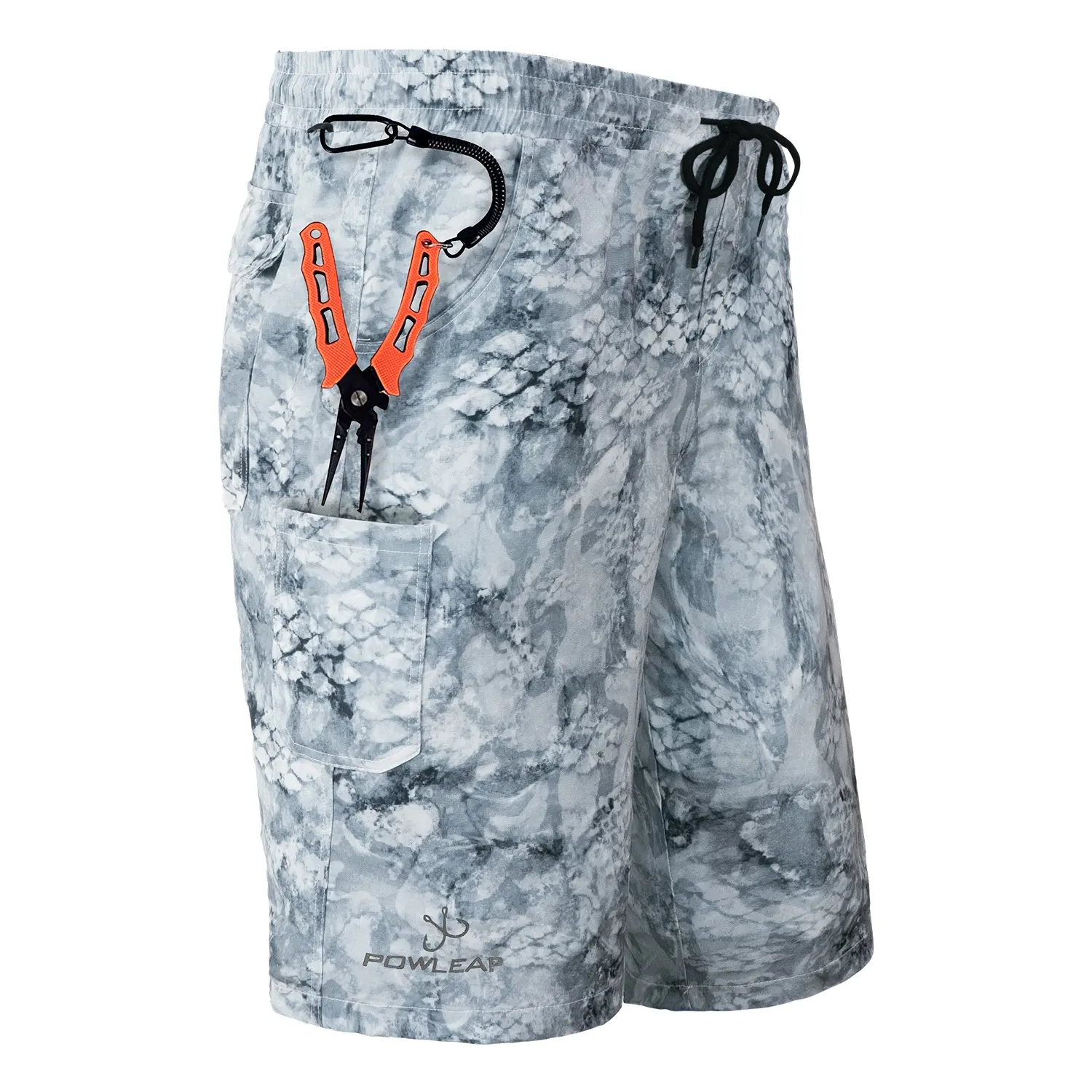 New Launch Camo Pattern OEM ODM Design Men Beach Board Shorts Loose Fitting Sports Fishing Short Pant Supplier