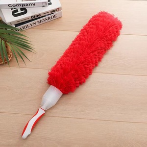 Plumeau en microfibre avec manche en caoutchouc, écologique, lavable, pour le nettoyage domestique et le dépoussiérage - Product Image 2