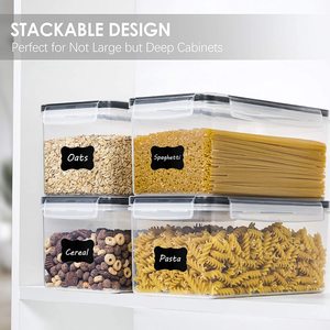 Bán Chạy Nhất Hộp Đựng Spaghetti Bằng Nhựa Hộp Đựng Thực Phẩm Kín Khí Có Nắp Đậy Cho Mì Ống Và Mì Dài - Product Image 4
