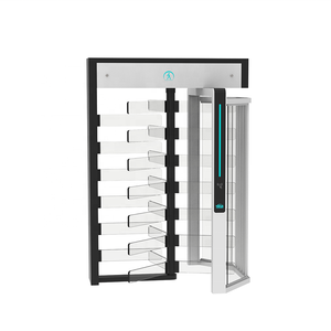 Barrière périmétrique extérieure intégrée intelligente AT507, portail piétonnier bidirectionnel à ouverture rapide 1630 mm pour bureau <span class=keywords><strong>d</strong></span>'entreprise - Product Image 1