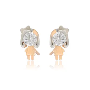 A00844805 xuping jewelry brand 2023 cute ancient little girl royal wholesale fashion stud earing elegant earring