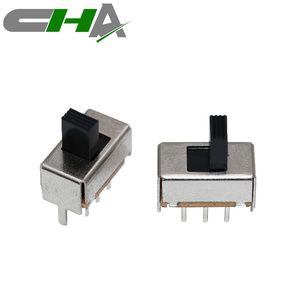 11*6mm 2p2t 2t2p 2p6t 2p5t 2 vị trí 2 Pin Dip thu nhỏ mini AC 100V 115V 125V Công tắc trượt hai vị trí SPST trượt chuyển đổi - Product Image 5