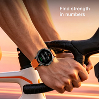 Montre connectée GPS d'extérieur Explorer Pro AI pour hommes, lampe torche LED, moniteur de fréquence cardiaque 24h/24, montre connectée sportive à commande vocale AI, étanche IP68