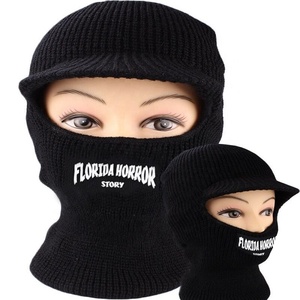 <span class=keywords><strong>Passamontagna</strong></span> Invernale Unisex Economico Multiuso in Acrilico con 1 Foro e Logo Personalizzato, Cappello Lavorato a Maglia con Visiera per Uomo - Product Image 1