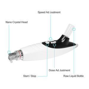 Draagbare 10-in-1 Microdermabrasie Hydro Dieptereiniging Zuurstof Jet Aqua Peel Gezichtsbehandeling Water H2O2 Zuurstof Gezichtsverzorgingsapparaat - Product Image 5