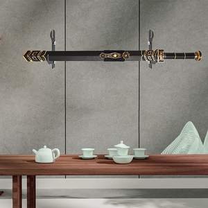 Support <span class=keywords><strong>mural</strong></span> pour épée de samouraï, support suspendu, présentoir <span class=keywords><strong>Katana</strong></span> pour baguette, Dagger, Bo, personnel pour Arts martiaux - Product Image 6