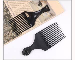 Peigne <span class=keywords><strong>Afro</strong></span> Professionnel BLISSLIFE pour Coiffure, avec Manche en Plastique, Outil de Coiffage pour Cheveux Bouclés, Spécial Hommes Noirs - Product Image 3