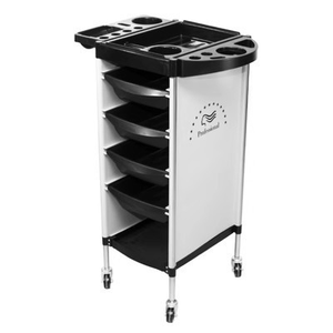 Hair styling tool vehicle salon handcart hair salon <b>curling</b> and coloring styling storage and storage rack multi-layer small <b>bar</b> - Product Image 4