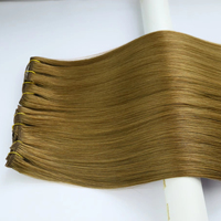 Extensions de cheveux Remy vierges vietnamiens 100% de haute qualité, lisses naturels, soyeux, ondulés, double épaisseur, à clipser