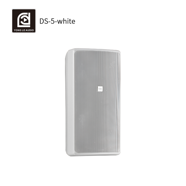 5.25 Inch Waterproof Outdoor Wall Mount Speaker 8ohm 100W RMS/250W Program Wall Mounted Speaker Impedance 8ohm