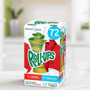 Emballage de boîte de bonbons gommeux à saveur de fruits sains en vrac personnalisé de marque privée OEM pour collations de carnaval à enrouler modèles de bâtonnets boules - Product Image 6