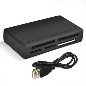 Lector de Tarjetas de Memoria Externo Bingostyle de 6 Ranuras Compatible con Tarjetas SD, <span class=keywords><strong>Memory</strong></span> <span class=keywords><strong>Stick</strong></span> <span class=keywords><strong>Pro</strong></span> Duo, Compact Flash y SmartMedia Plug-and-Play para - Product Image 2