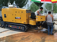 Machinerie de construction polyvalente sans tranchée XZ320D pour les travaux d'installation de câbles, de conduites de gaz et d'eau