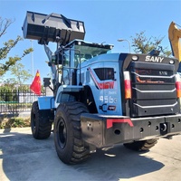 Caricatore a Ruote Elettrico SANY SW956E Originale, 5,8 Tonnellate, Batteria da 282kWh, Emissioni Zero EU EPA ISO, Trazione 4x4, Modello 2026