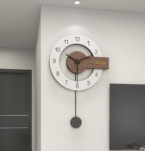 Reloj de Pared Grande Moderno de Lujo de 65cm*43cm, Nuevo Diseño Art <span class=keywords><strong>Deco</strong></span>, Reloj de Cuarzo Decorativo de Metal para el Hogar - Product Image 1