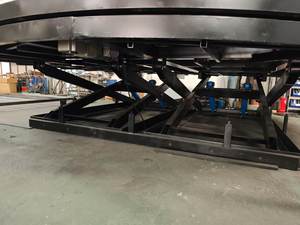 व्यास 5 मीटर हाइड्रोलिक लिफ्टिंग घूर्णन घूर्णन यांत्रिक मशीनरी चरण - Product Image 5