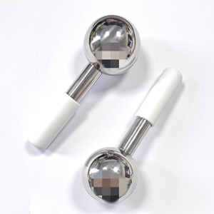 Facial Cooling Massager <b>Roller</b> <b>Metal</b> Ice Globes for Face Eyes Body Skin Care Device with Manual Function - Product Image 4