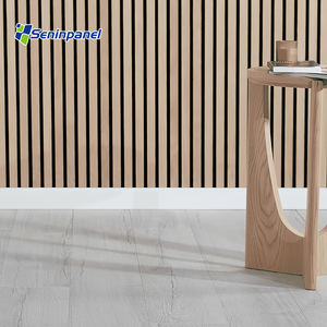 Holzpaneele für Wände Schalldämmende Holzlatten-Wandpaneele für Innenraumgestaltung Geräuschreduzierende Holz-Akustikwandpaneele - Product Image 3