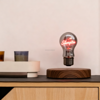 Lámpara de Noche Pequeña con Tecnología de Levitación Magnética, Decoración de Escritorio, Regalo Novedoso, Dropshipping, Luz Creativa para Crear Ambiente