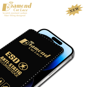 Protections d'écran en verre trempé HD ESD à découpe diamantée pour <span class=keywords><strong>iPhone</strong></span> 15 Pro Max 14 13 12 11 Pro - Product Image 4
