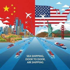 Envío a EE. UU. Ddp + Recogida gratuita Transitario marítimo 14 días Entrega Agente de envío marítimo - Product Image 1