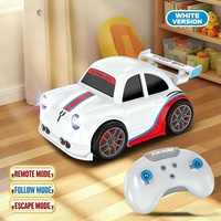 Voiture télécommandée intelligente 2.4G avec mode de dérive, suivi et fuite par détection, RC 360 °   Voiture de course Drift avec démonstration sonore et lumineuse
