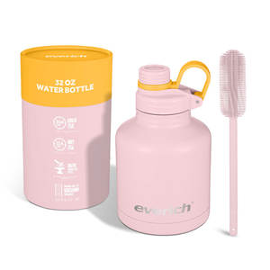 Everich 32Oz Roestvrijstalen Thermale Waterfles Met Brede Mond En Deksel Op Maat Logo Vacuümfles Voor Sporten En Reizen - Product Image 4
