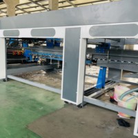Machine de découpe et de pliage à pleine efficacité ZH-FFG, avec fonction de collage et de reliure en ligne, pour la fabrication de boîtes en carton