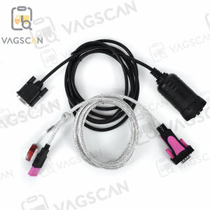 Cable USB y DB9 a Deutsch de 9 pines para excavadoras Liebherr, herramienta de diagnóstico con software Liebherr V2.14.2 para grúas Liebherr - Product Image 2