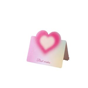 Presentación <span class=keywords><strong>de</strong></span> la tarjeta <span class=keywords><strong>de</strong></span> felicitación <span class=keywords><strong>de</strong></span> corazón <span class=keywords><strong>de</strong></span> melocotón estilo Ins, la <span class=keywords><strong>mejor</strong></span> tarjeta <span class=keywords><strong>de</strong></span> mensaje <span class=keywords><strong>de</strong></span> bendición universal hecha <span class=keywords><strong>de</strong></span> papel duradero, ocasiones <span class=keywords><strong>de</strong></span> agradecimiento - Product Image 5