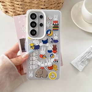 เคสโทรศัพท์ลายการ์ตูนกระต่ายน่ารักแบบด้าน แม่เหล็กติดได้ สำหรับ Samsung Galaxy S26 S25 และ iPhone 17 Pro Max 16 - Product Image 4