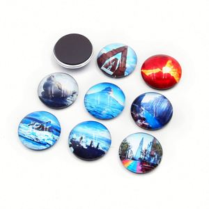 High Quality Custom Transparent Photo Dome Ideal for Wholesale Gift Shops Crystal <b>Fridge</b> Magnet - Product Image 5