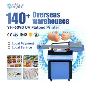 Imprimante à plat UV YInghe 6090 en vente flash, tête I3200 avec système <span class=keywords><strong>de</strong></span> positionnement par caméra CCD pour l'impression sur acrylique, métal et verre - Product Image 1