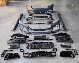 Kit de Carrocería para <span class=keywords><strong>BMW</strong></span> Serie 5 F10 2010-2017, Mejora al Estilo M5CS G30, Ensamblaje de Parachoques Delantero y Trasero con Faldones Laterales - Product Image 4