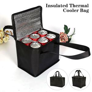 Sac isotherme réutilisable pour courses, sac à déjeuner non tissé, imperméable pour aliments - Product Image 5