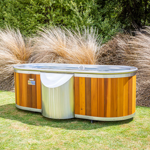 Runder Elektrischer Outdoor-Whirlpool aus Zedernholz mit Digitaler Steuerung für Naturliebhaber im Großhandel - Product Image 6