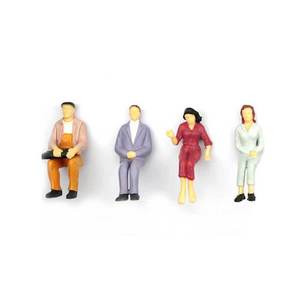 Modelos de personajes de mesa de arena DIY al por mayor, modelos de mesa de arena de personas coloridas, modelos de escena de personas a juego - Product Image 5